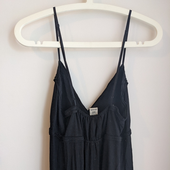 Black Summer Maxi Dress - Picture 3 of 4